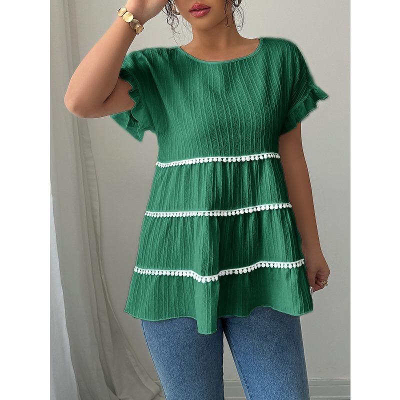 Green Women s Shirt Summer Chic Elegant Shirt Casual Women s Fashionable Shirt Green XS зелёный