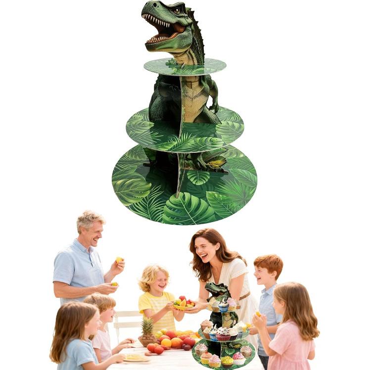 3 Tier Butterfly Cupcake Stand,Suitable for Butterfly Themes – Easy to Assemble& Reble(1Butterfly)