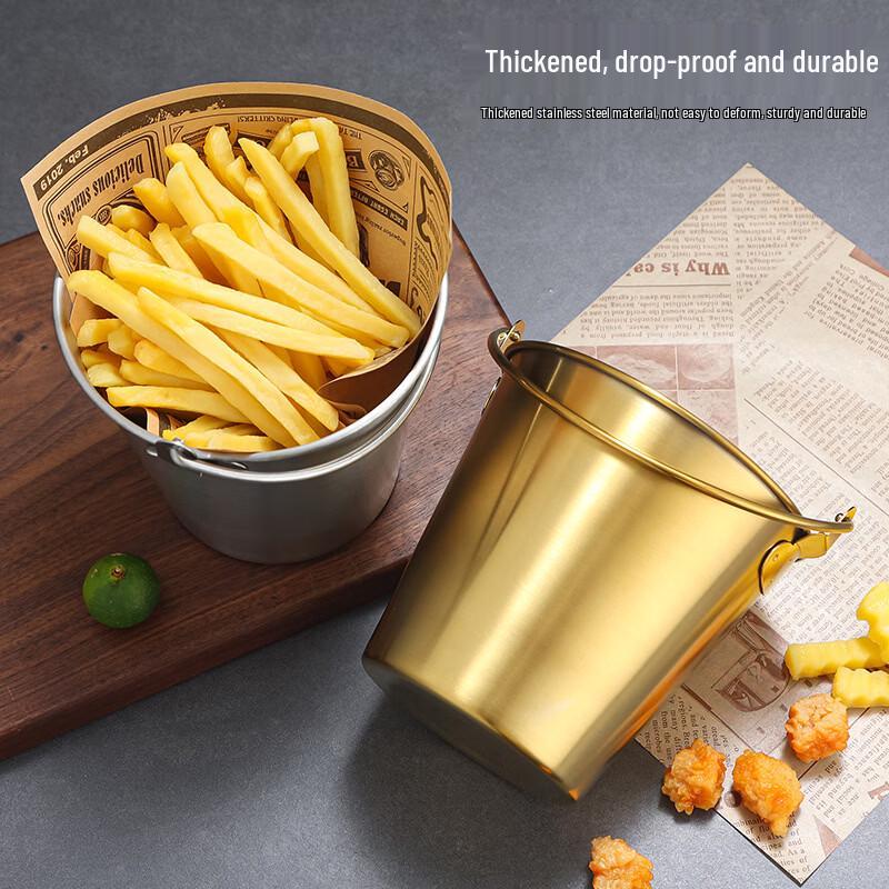 Snack- und Eisbehälter aus Edelstahl