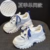 Daddy Shoes Women's White 2025 New Spring and Summer Student Versatile Shoes Ins Tide Increases Little White Women's Shoes Tide