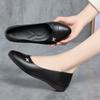 Fashion AIYUQI Women's Flat Shoes 2025 Autumn New Genuinne Leather Mom Shoes Large Size Comfortable Loafers For Women