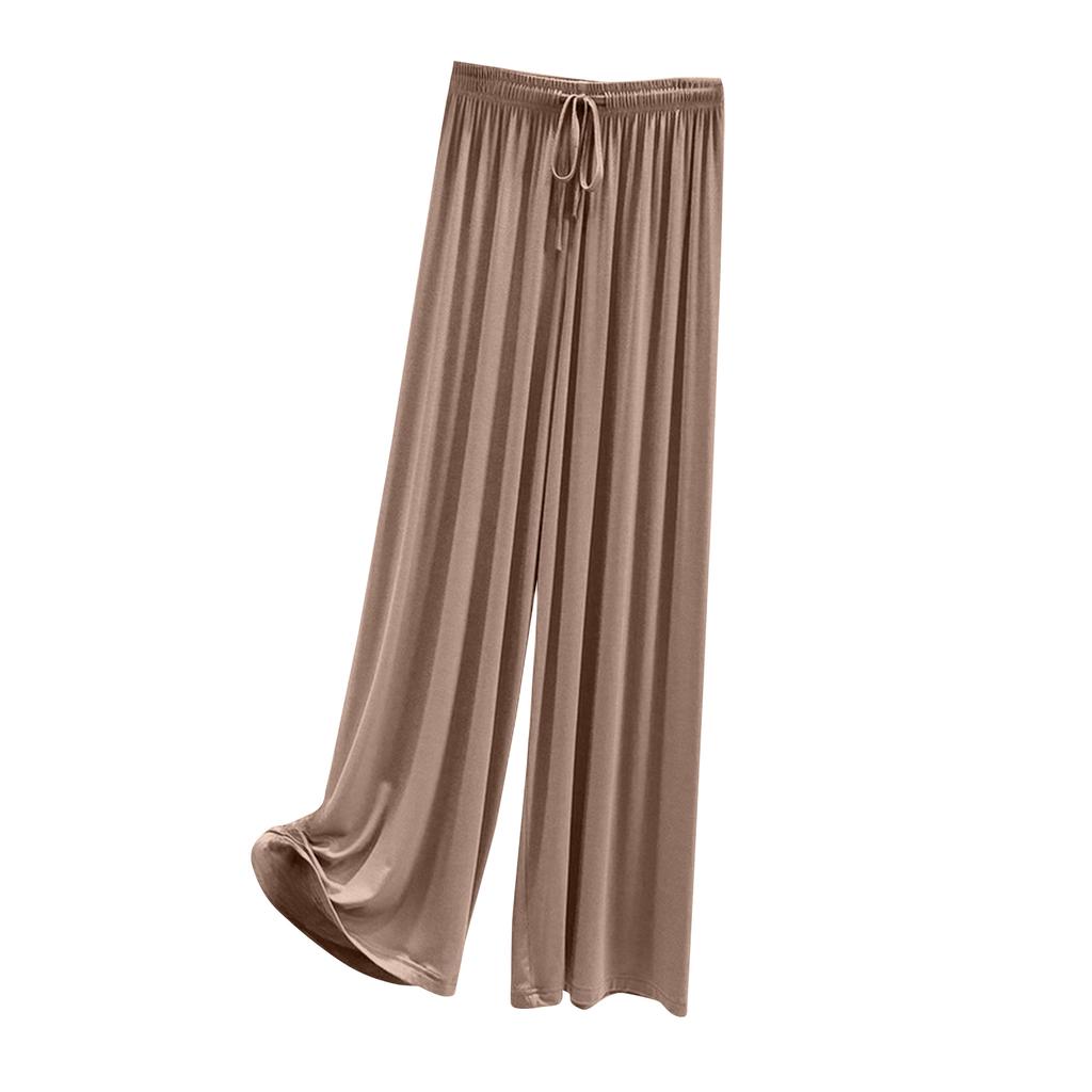 Women's Thin Sports Casual Loose Ice Silk Slim All-match Wide-leg Pants