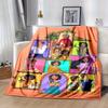 1pc, Home Decor Gift: Cozy Flannel Blanket for Bedroom, Living Room, Travel, Camping, Car