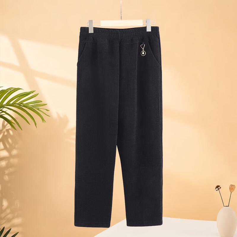 

Elderly Women s Thickened Plush-Lined Winter Pants 8XL