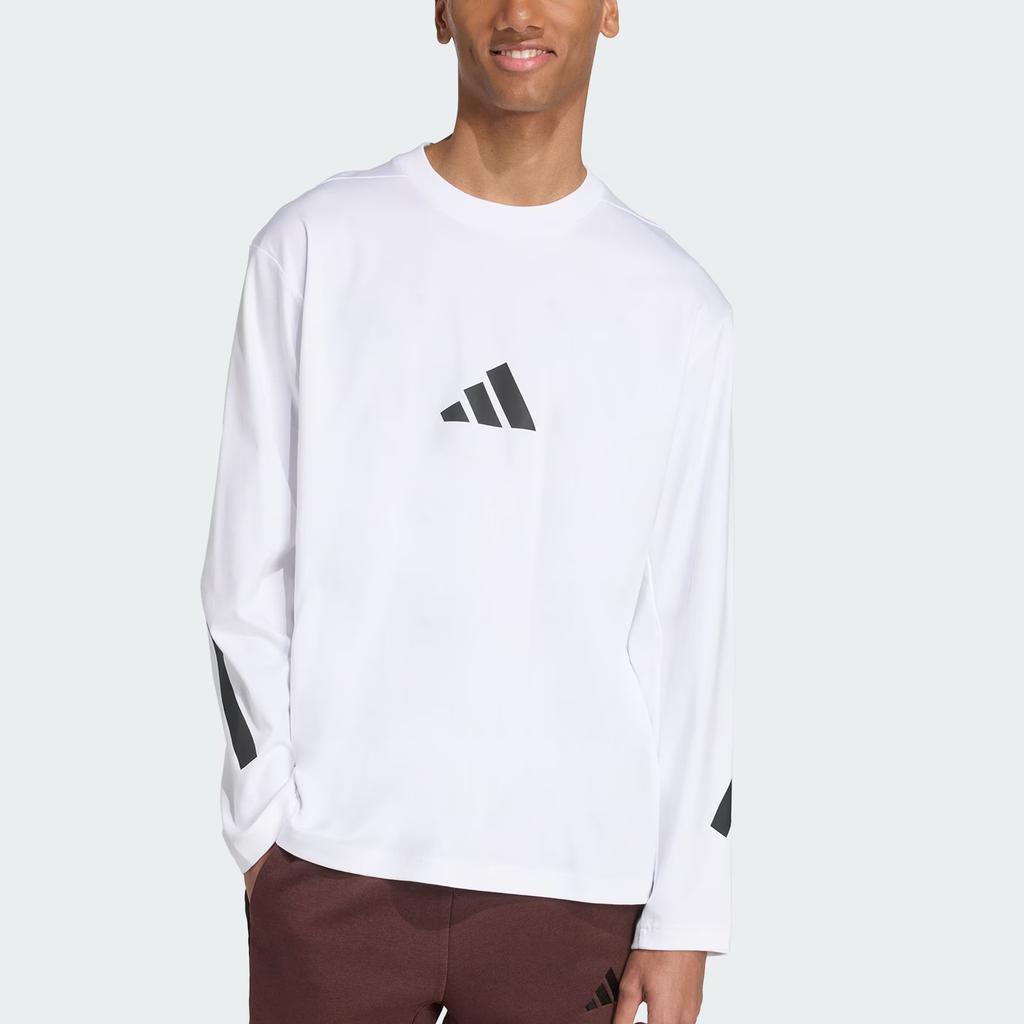 Adidas True Healing Series Top Sports Casual Cool Loose Round Neck Pullover Long Sleeve T-Shirt Men Tops KE4903