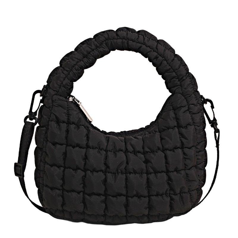 Hand Carry Small Square Bag Women's New Casual Light Casual Commuting Shoulder Messenger Bag