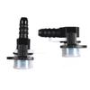 10Pcs Car Water Pipe Connector ID12-ID6-90 Degree L Type Fuel Pipe Quick Connector Fuel Pipe Connector