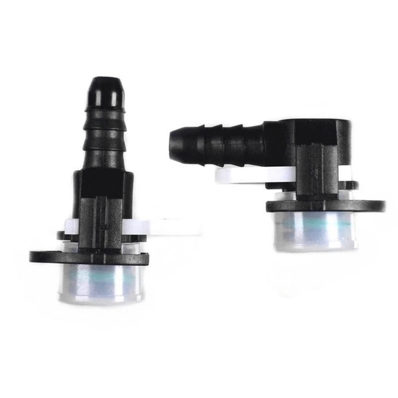 10Pcs Car Water Pipe Connector ID12-ID6-90 Degree L Type Fuel Pipe Quick Connector Fuel Pipe Connector