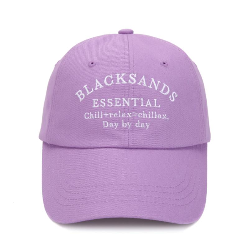 

BLACK SANDS Chillax Essential Embroidered Ball Cap_Light Purple L