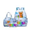Popular Sprunki Rhythm Box Cartoon Elementary School Bag Children's Backpack Backpack Three-piece Set