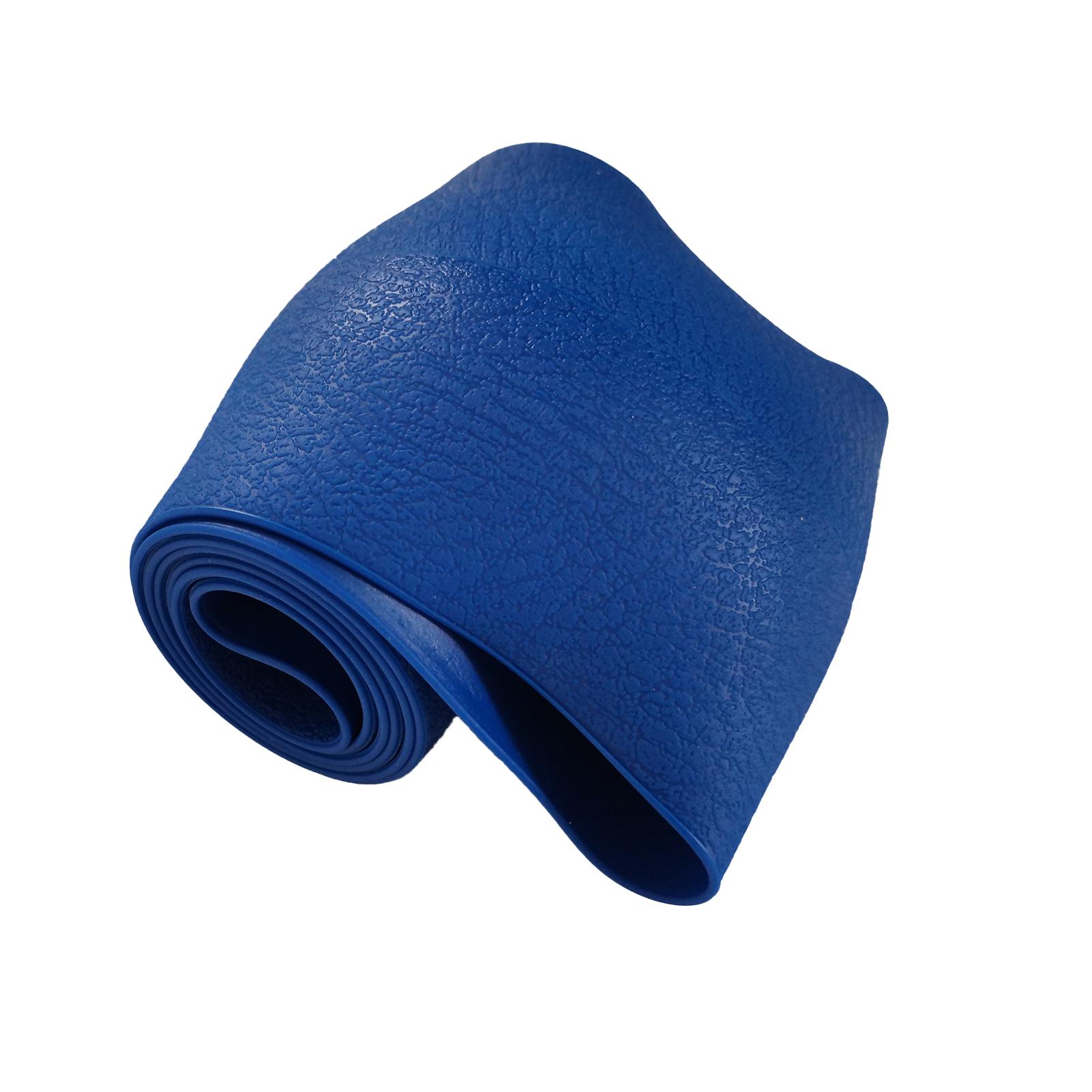 

Противоскользящий силиконовый защитный чехол на руль автомобиля, автомобильный аксессуар темно-синий