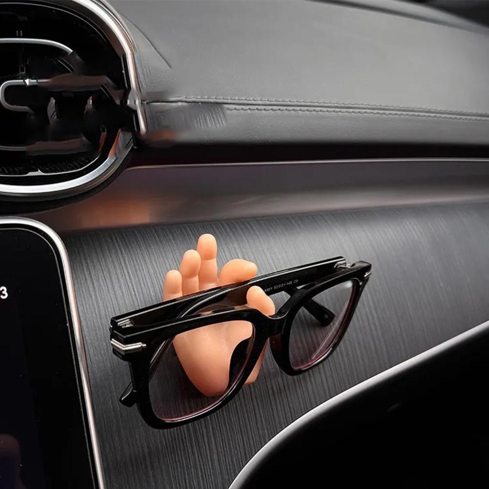 Car Interior Hook Dashboard Storage Holder For Glasses Key Charging Cable Clip Auto Organizer Hook Accessories