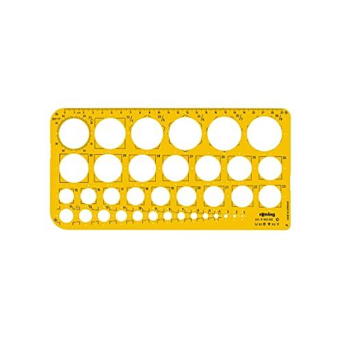 Rotring Template, Large Circle, 840633 [Genuine Japanese Product]