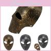 Terrifying Halloween Mask Featuring Intricate Resin Design For Cosplay And Parties