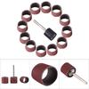 Sanding Sandpaper Bands Sleeves Mandrel Woodworking Craft Polishing Kit (#80)