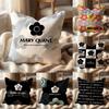 Fashion M-Mary Quant Cushion Cover Multi-Scene Pillow Cover for Home & Car - Reversible, Soft & Durable for Daily Use