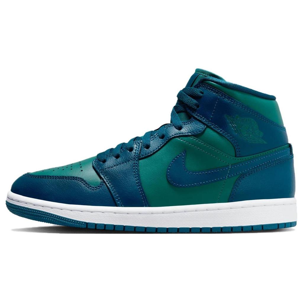 New Jordan 1 Mid Teal French Blue Women's BQ6472-301