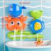 Interactive Suction Cup Crab Bathtub Water Game Set - Sports Skill Development and (0-5 Years Old) Christmas Sock Filler