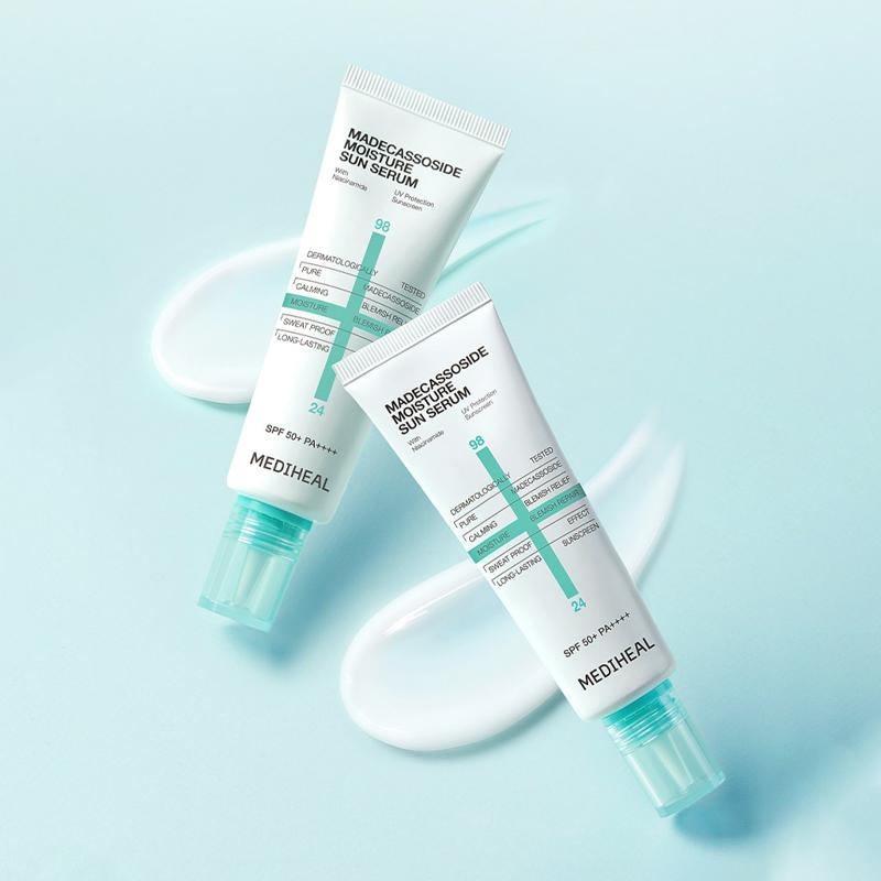 Mediheal Madecassoside Moisture Sun Serum Blemish Repair SPF 50+ PA++++ 15nl/50ml
