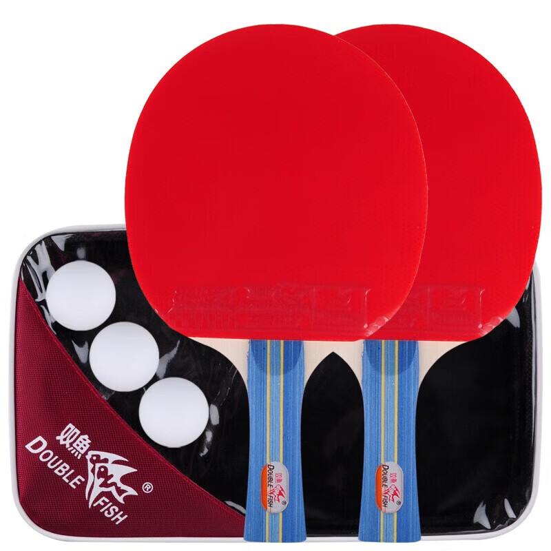 DOUBLE FISH 236A Table Tennis Racket Set (2-Pack)