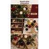 Multi Texture Velvet Christmas Balls Assorted Colors Multi Texture Baubles  Xmas Gift