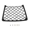 Oversized Car Accessories Organizers Soft Mesh Construction Storage Area Secures Trinkets Without Damaging Surfaces