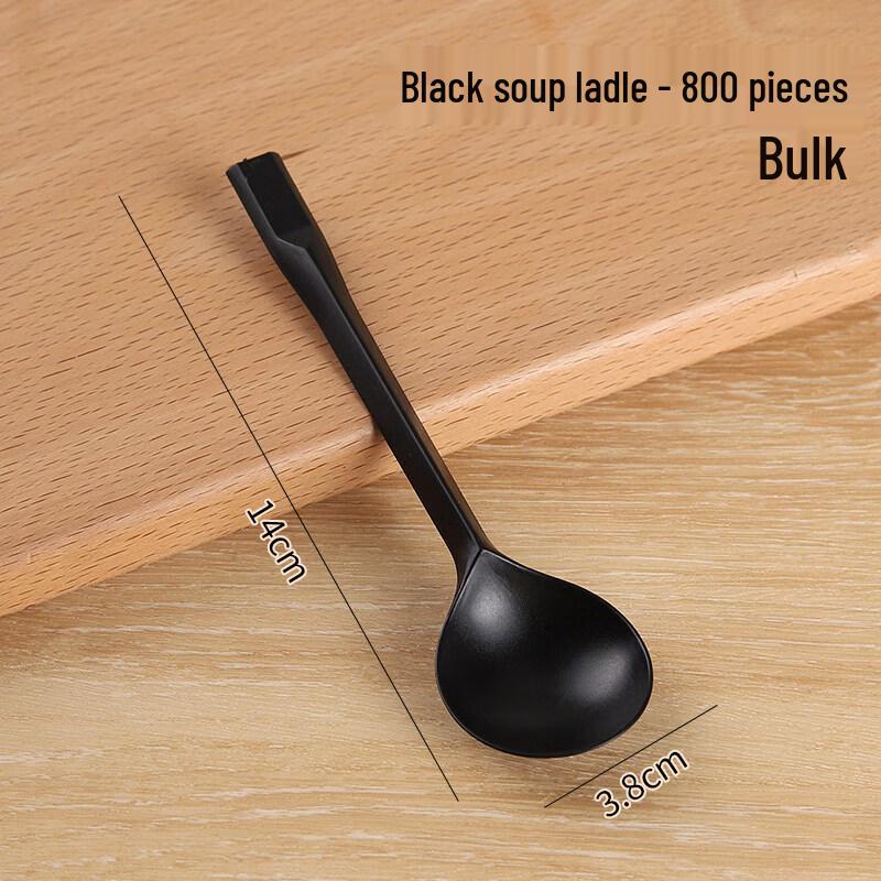 Qiwei Commercial Thickened Disposable Plastic Spoon