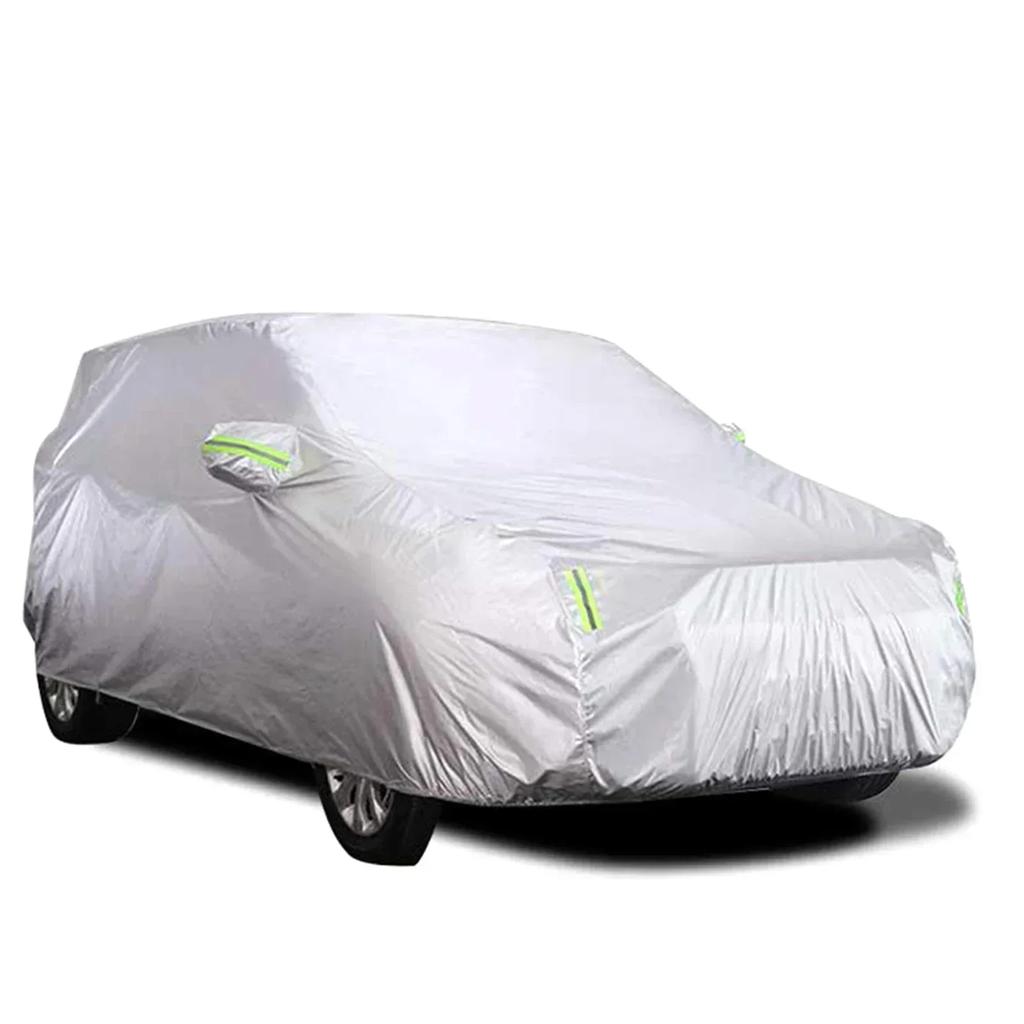 Universal Exterior Car Cover With Reflective Strip Sun Protection UV Scratch-Resistant Dustproof Waterproof Car Full Cover Amagi