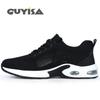 GUYISA 2007 Men's Summer Breathable Steel Toe Safety Work Shoes
