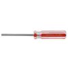 Hexagon Screwdriver Silver+Red Single Flat Head Hex Steel Toys