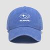 Car Baseball Cap Visor Sun Hat Unisex Adjustable Sunscreen Hat For Subaru STI Forester Impreza Legacy Outback XV BRZ WRX Tribeca erg3