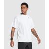 Gymshark Oversized Performance T shirT whiTe A6a4w Wb57