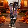 Women's Halloween Print Stretch Leggings for Casual Wear