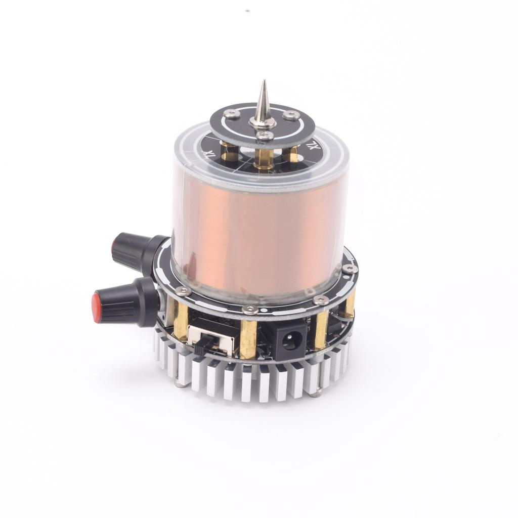 Multifunctional Tesla Coil Module Wireless BT Music Player Plasma Artificial Lightnings Power Adjustable Frequency