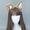 Faux Fur Dog Ear Hair Hoops Night Party Anime Lolita Hairband Fur Headbands Clip Shiba Inu Ear Headband Animal Hair Hoop