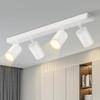 Lampa sufitowa 4-punktowa - NETTLIFE - GU10 - Obracana 350° - Biała - Metal
