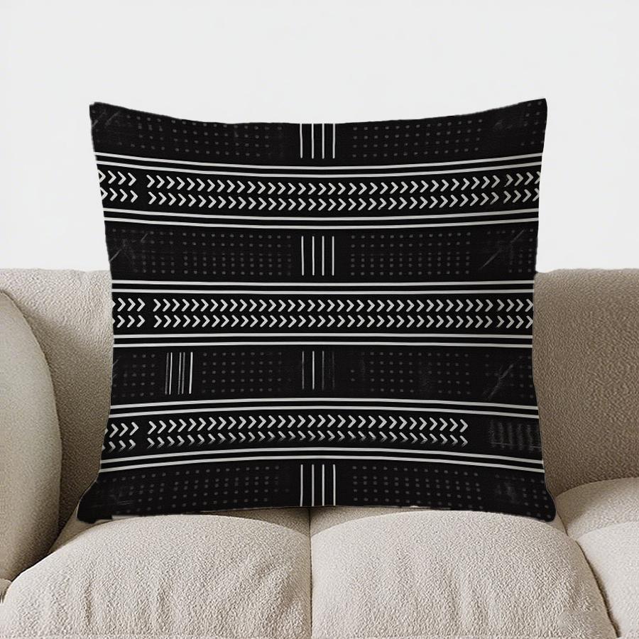Home Decor Arrows Pattern Decorative Throw Pillow Cover Pattern Cushion Cover Suitable For Sofa Bedroom Car Pillow Cover