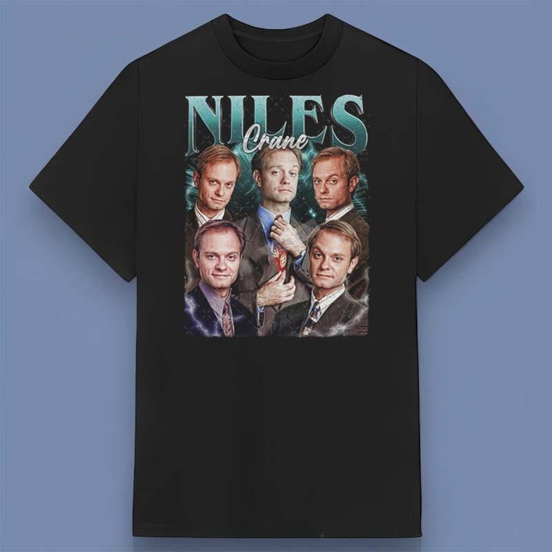 Niles Crane Frasier Shirt Gift for Friends All Size S-4XL Shirt Holiday Gift XXXL