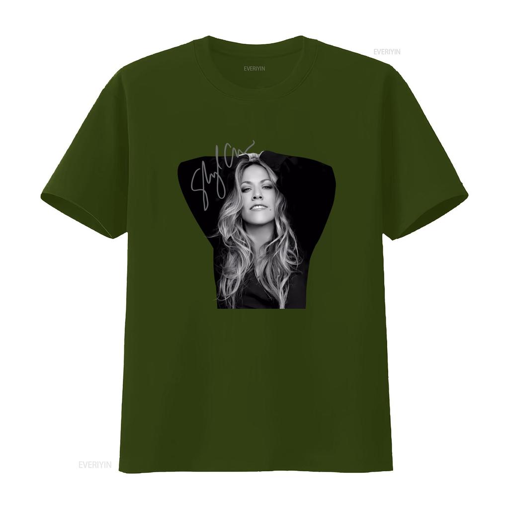Sheryl Crow Signature Black T Shirt All Sizes S To 5Xl 1F1300 Vintage Washed Homme Casual Designer Clothes Comfortable Stylish