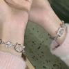 Hello Kitty Bracelet Kawaii Sanrio Diamond Cute Jewelry Anime Peripheral Necklace For Friend Girlfriend Birthday Jewelry Gift