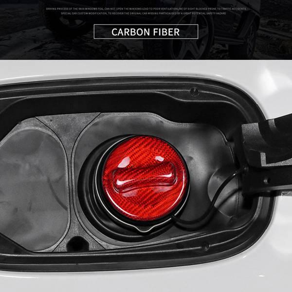Mercedes Carbon Fiber Fuel Tank Cap Decorative Cover