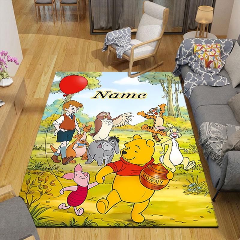 Custom 1Pc Tigger Rug Office Carpet Indoor Outdoor Entrance Doormat Nonslip Soft And Comfortable Living Room D916363