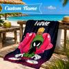 Custom Name Superhero Adventure Martian Beach Towel Microfiber Beach Towel, Lightweight and Quick-Dry, for Summer Travel, Swimming Pool Gift