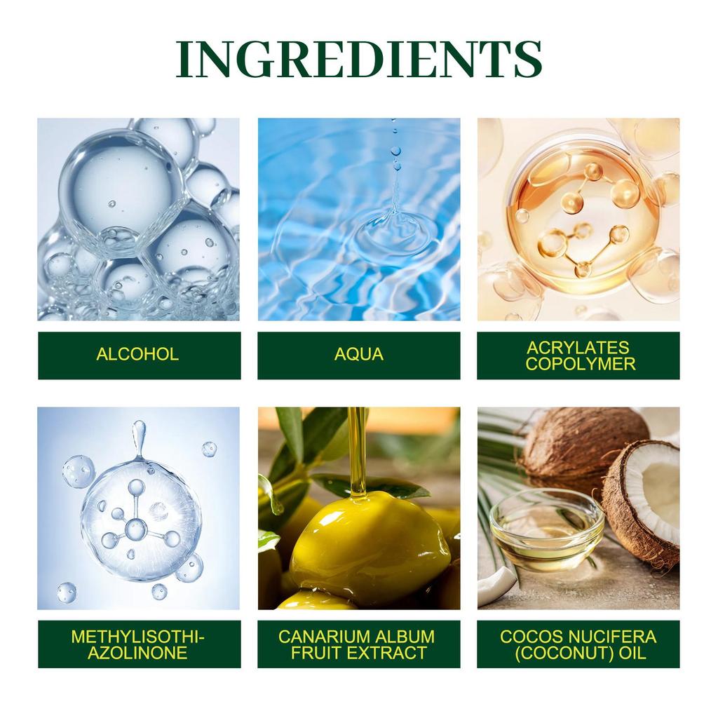 EELHOE Olive Oil Hair Styling Mousse Curl Styling Moisturizing Curl Care Styling Long Lasting Anti-Frizz Mousse