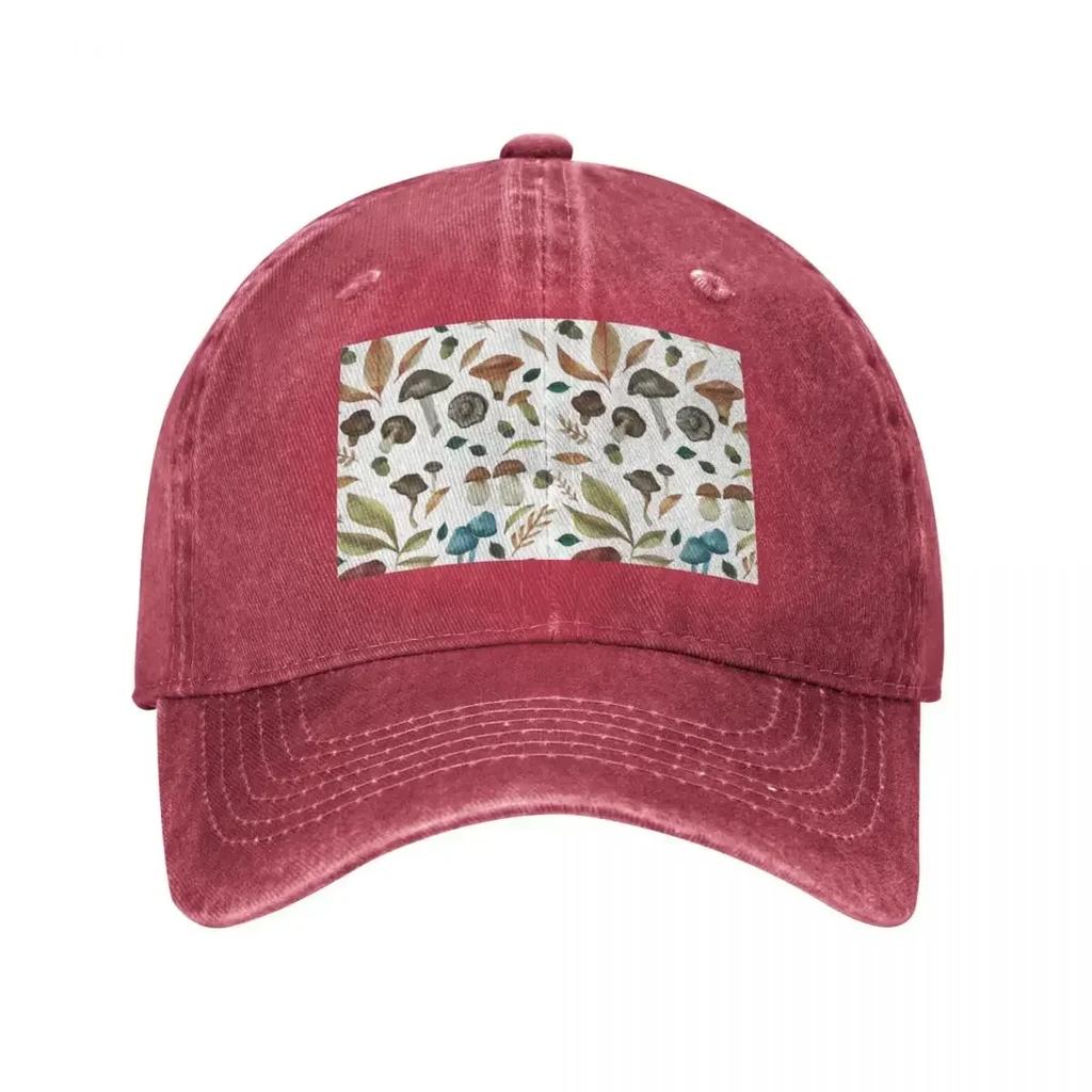 Make the Mushroom Baseball Cap Trucker Cap Sunscreen Hat Unisex Luxury Hats Unisex WomenS