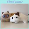 Cute Animal Dopamine Cat Plush Pillow With Embroidered Design For Students And Home Decor