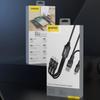Kabel przewód wielofunkcyjny USB-A USB-C do Lightning USB-C MicroUSB 66W - czarny