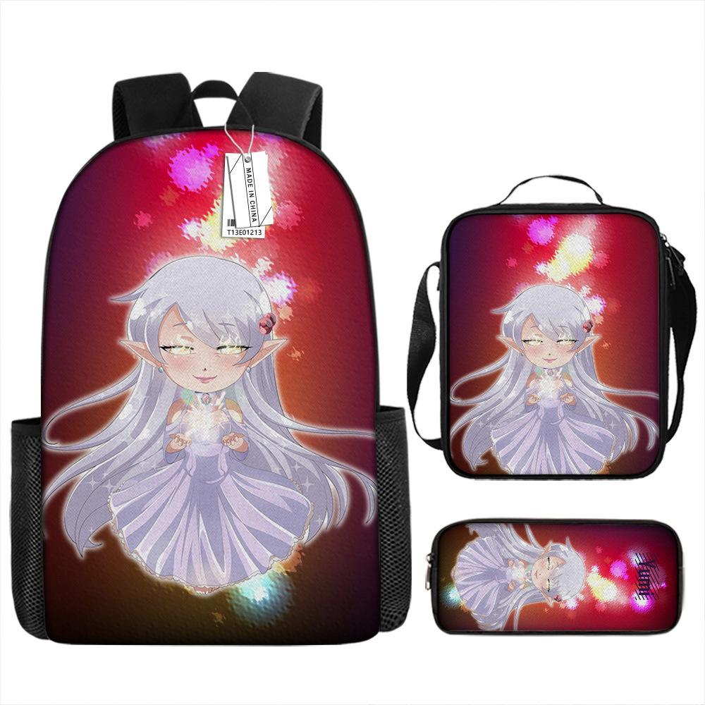 Two-dimensional Gacha Animation Schoolbag Cartoon Primary School Students Schoolbag Children Backpack Anti-splashing Bag
