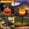 Solar Pumpkin Light for Halloween: Outdoor Garden & Courtyard Decoration