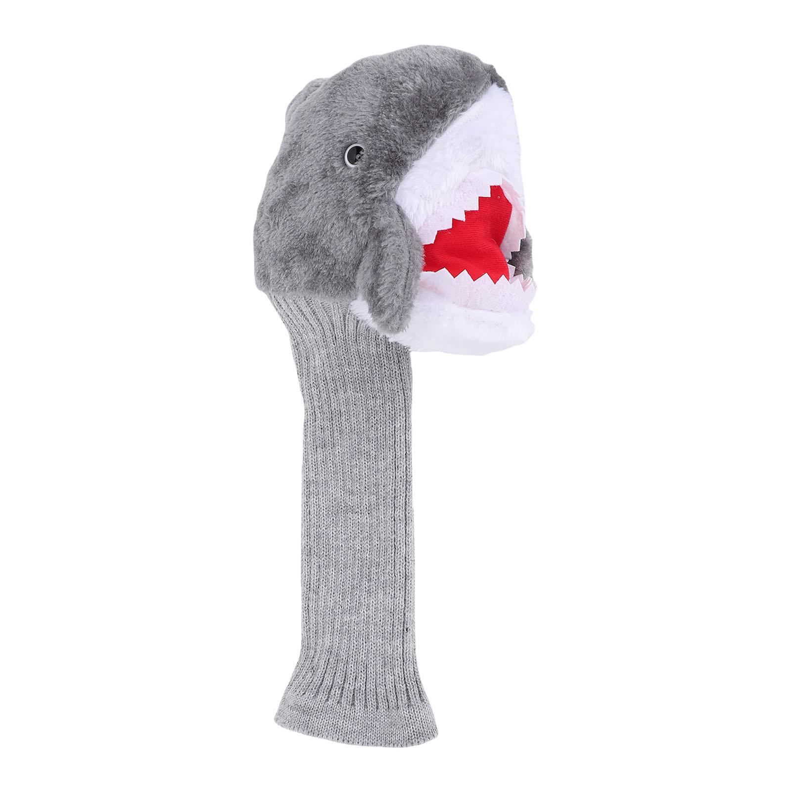 

Мультяшный чехол на голову клюшки Плюшевый Защитный Забавный Чехол на голову клюшки с животным для Взрослых Детей Женщин и Мужчин